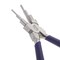 Wire Bending Pliers - Consistently make up to 6 size loops & jump rings, 2-9mm - 5.75" long (160mm) - Polished Steel Head, Comfort Grip Handle, Tool for Jewelry Making